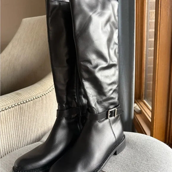 La Canadienne Stevie black leather boots. - Picture 6 of 8